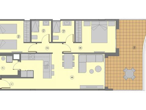 Appartement Nieuwbouw in Sa Coma
